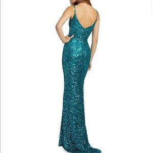 Brand new Nightway Sequin Gown